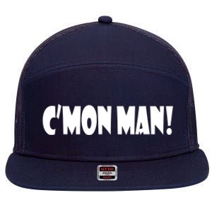 C'mon Man! Shirt Joe Biden Funny Meme Tee | Come On Man 7 Panel Mesh Trucker Snapback Hat