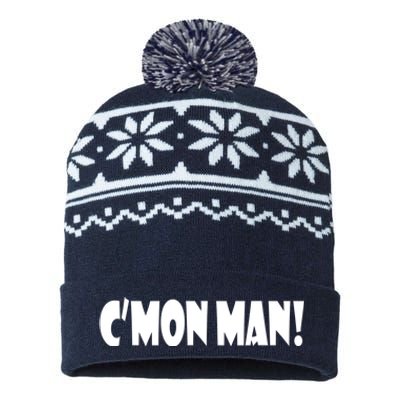 C'mon Man! Shirt Joe Biden Funny Meme Tee | Come On Man USA-Made Snowflake Beanie