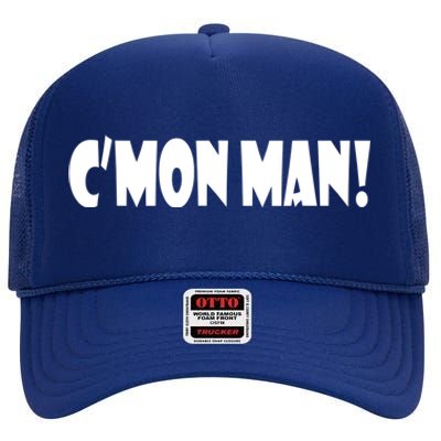 C'mon Man! Shirt Joe Biden Funny Meme Tee | Come On Man High Crown Mesh Back Trucker Hat