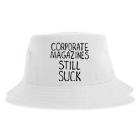 Corporate Magazines Still Suck 90s Grunge Is Dead Music Rock Sustainable Bucket Hat