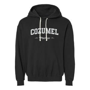 Cozumel Mexico Sport Souvenir Garment-Dyed Fleece Hoodie