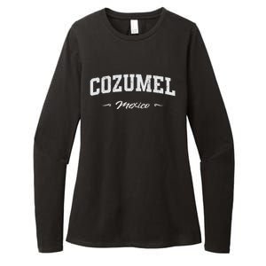 Cozumel Mexico Sport Souvenir Womens CVC Long Sleeve Shirt