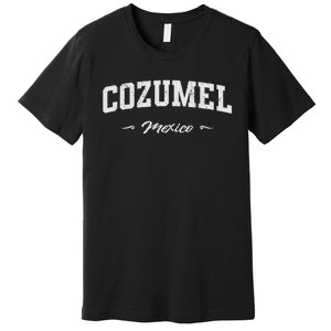 Cozumel Mexico Sport Souvenir Premium T-Shirt