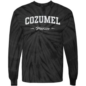 Cozumel Mexico Sport Souvenir Tie-Dye Long Sleeve Shirt