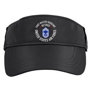 Chief Master Sergeant Retired Retirement Adult Drive Performance Visor