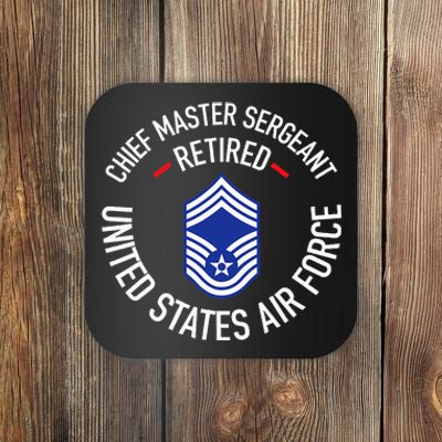 Chief Master Sergeant Retired Retirement Coaster