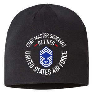 Chief Master Sergeant Retired Retirement Sustainable Beanie