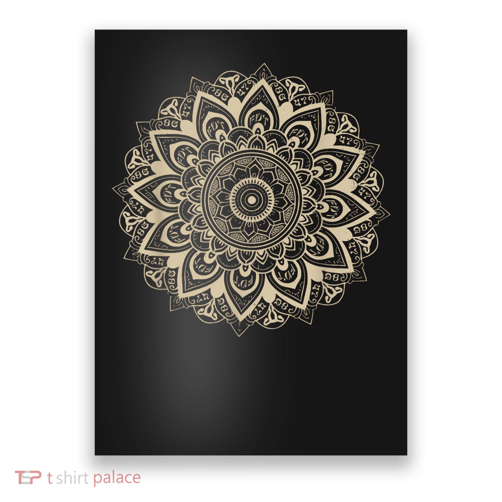 Classic Mandala Style 86 47 Subtle Anti Trump Resist 8647 Poster