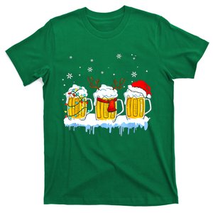 Christmas Mug Santa Reinbeer Beer Xmas Lights Pajamas Gift T-Shirt