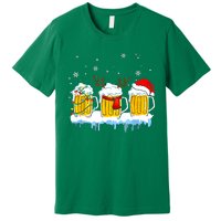 Christmas Mug Santa Reinbeer Beer Xmas Lights Pajamas Gift Premium T-Shirt