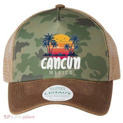 Cancun Mexico Souvenir Family Matching Vacation Cancun Legacy Tie Dye Trucker Hat