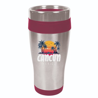 Cancun Mexico Souvenir Family Matching Vacation Cancun 16oz Travel Tumbler