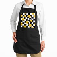 Crazy Melt Smile Faces Pattern Apron