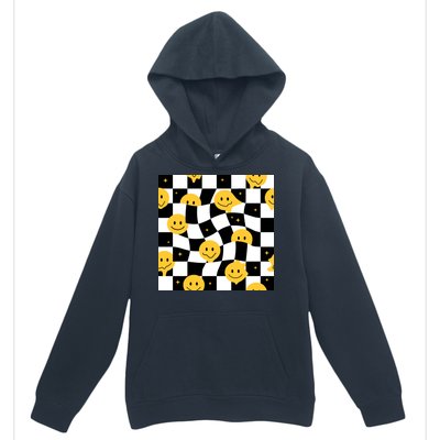 Crazy Melt Smile Faces Pattern Urban Pullover Hoodie