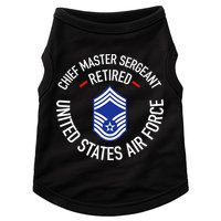 Chief Master Sergeant Retired Retirement Doggie Tank
