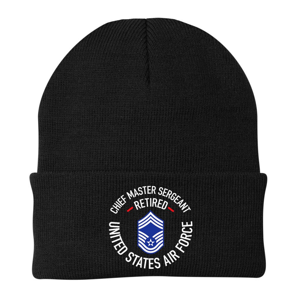 Chief Master Sergeant Retired Retirement Beanie