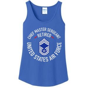 Chief Master Sergeant Retired Retirement Ladies Essential Tank