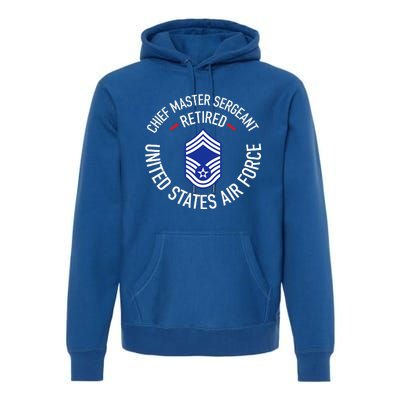 Chief Master Sergeant Retired Retirement Premium Hoodie