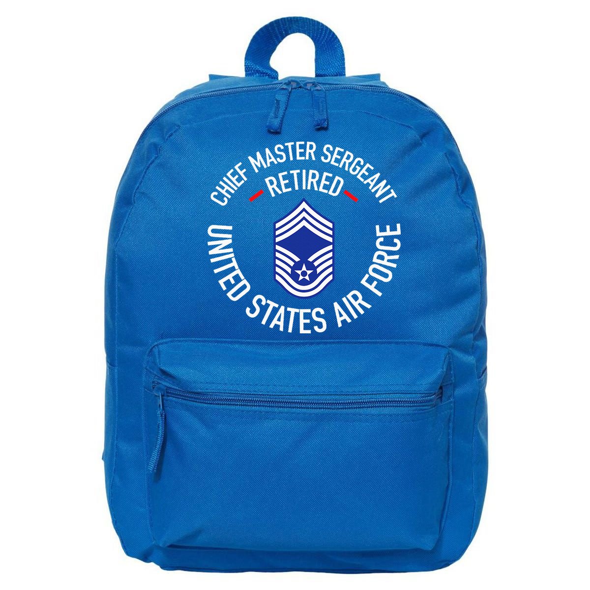 Chief Master Sergeant Retired Retirement 16 in Basic Backpack