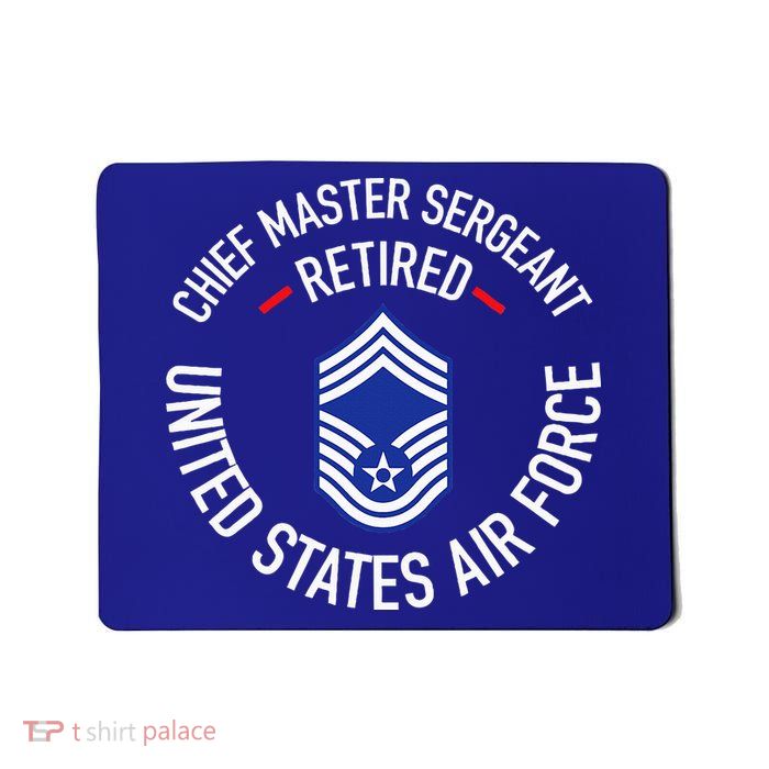 Chief Master Sergeant Retired Retirement Mousepad