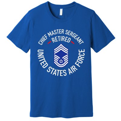 Chief Master Sergeant Retired Retirement Premium T-Shirt