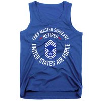 Chief Master Sergeant Retired Retirement Tank Top