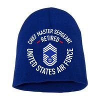 Chief Master Sergeant Retired Retirement Short Acrylic Beanie