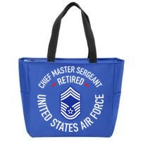 Chief Master Sergeant Retired Retirement Zip Tote Bag