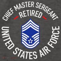 Chief Master Sergeant Retired Retirement Vector Backpack
