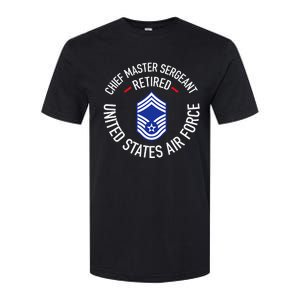 Chief Master Sergeant Retired Retirement Softstyle CVC T-Shirt