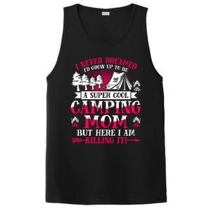 Camping Mom Supper Cool Mom Summer Holiday Great Gift PosiCharge Competitor Tank