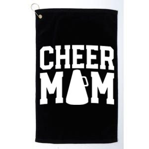 Cheer Mom S Cheerleader Mom Funny Gift Mother Gift Platinum Collection Golf Towel