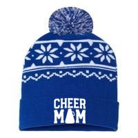 Cheer Mom S Cheerleader Mom Funny Gift Mother Gift USA-Made Snowflake Beanie