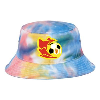 Cool Manchester United Soccer Team Ball Tie Dye Newport Bucket Hat