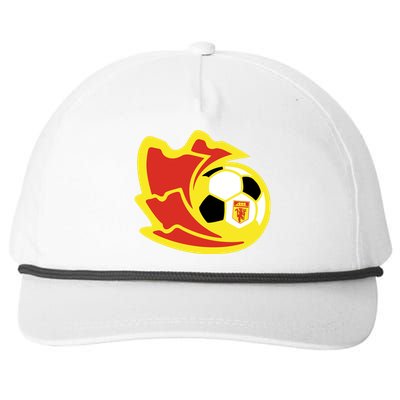 Cool Manchester United Soccer Team Ball Snapback Five-Panel Rope Hat