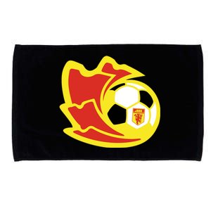 Cool Manchester United Soccer Team Ball Microfiber Hand Towel