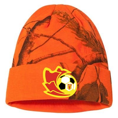 Cool Manchester United Soccer Team Ball Kati Licensed 12" Camo Beanie