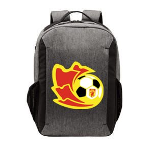 Cool Manchester United Soccer Team Ball Vector Backpack