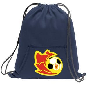 Cool Manchester United Soccer Team Ball Sweatshirt Cinch Pack Bag