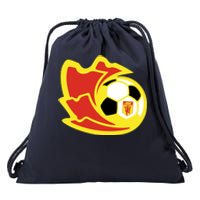 Cool Manchester United Soccer Team Ball Drawstring Bag