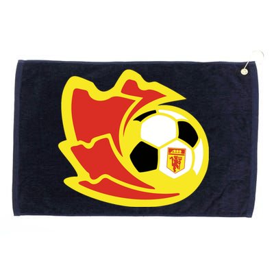 Cool Manchester United Soccer Team Ball Grommeted Golf Towel