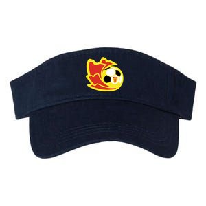 Cool Manchester United Soccer Team Ball Valucap Bio-Washed Visor