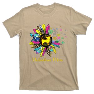 Chihuahua Mom Sunflower Gifts Dog Mom Mothers Day T-Shirt