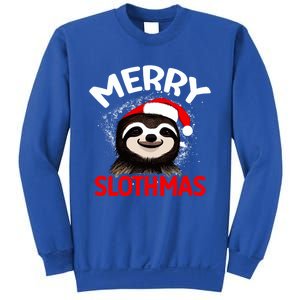 Cute Merry Slothmas Sloth Lover Christmas Pajamas Cool Gift Sweatshirt