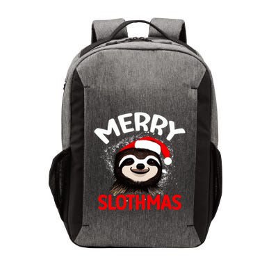 Cute Merry Slothmas Sloth Lover Christmas Pajamas Cool Gift Vector Backpack
