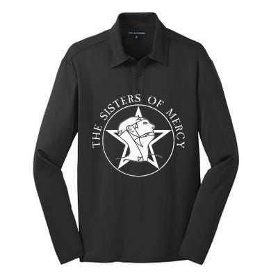 Cool Music Star Silk Touch Performance Long Sleeve Polo