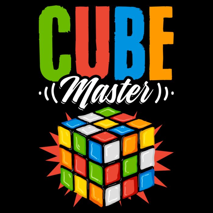 Cube Master Speed Cubing Math Cuber Puzzle Cube Gift Drawstring Bag