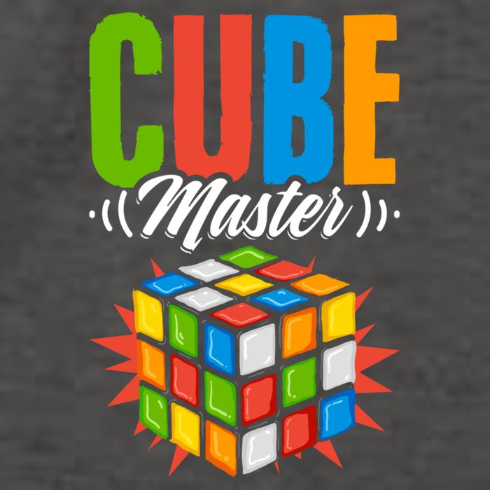 Cube Master Speed Cubing Math Cuber Puzzle Cube Gift Vector Backpack