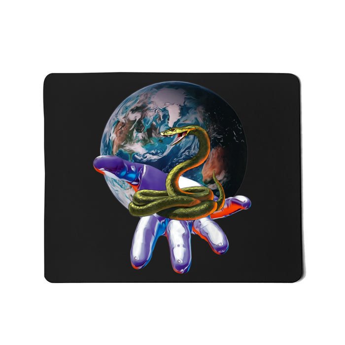 Cobra Motif Snake Design Reptile Animal Reptiles Snakes Mousepad