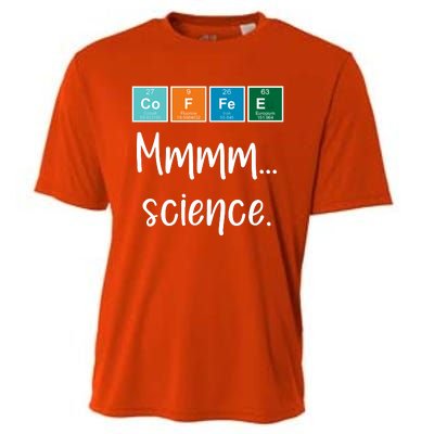 COFFEE Mmmm... Science Cooling Performance Crew T-Shirt